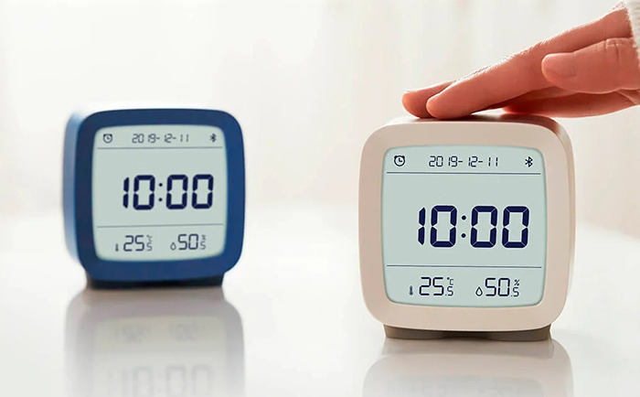 Будильник Xiaomi ClearGrass Bluetooth Thermometer Alarm clock CGD1 белый