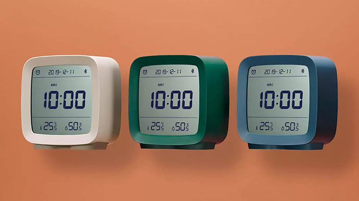Будильник Xiaomi ClearGrass Bluetooth Thermometer Alarm clock CGD1 зеленый