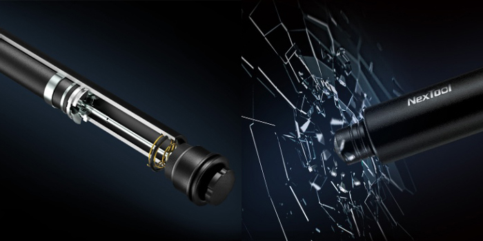 Телескопическая дубинка Xiaomi Nextool Safety Survival Telescopic Rod Black