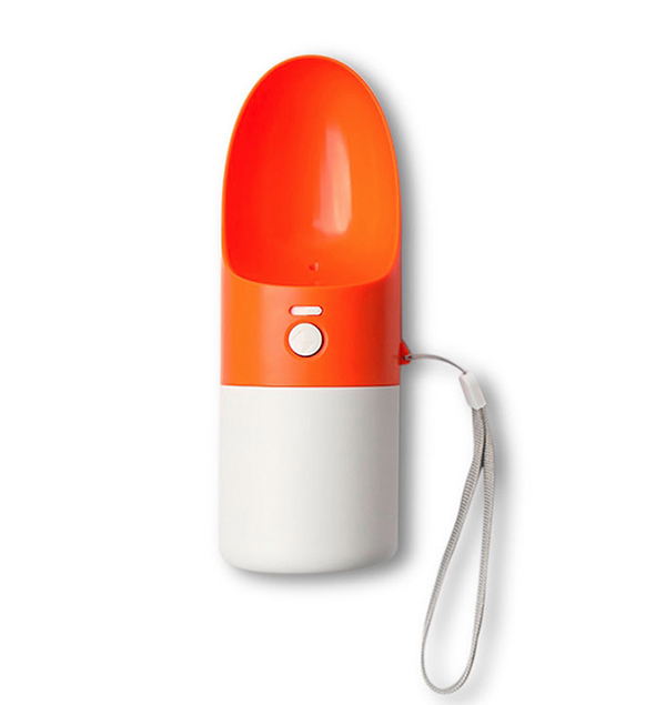 Поилка для животных Xiaomi Moestar Rocket Portable Pet Cup 310ml (оранжевый)