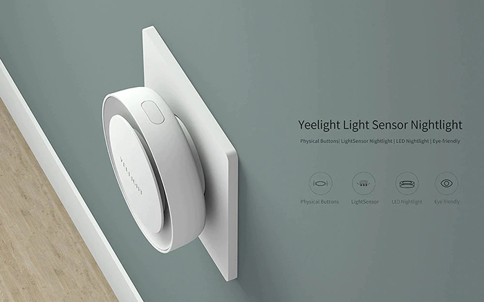 Ночник Xiaomi Yeelight (YLYD11YL) Plug-in Light Sensor Nightlight EU