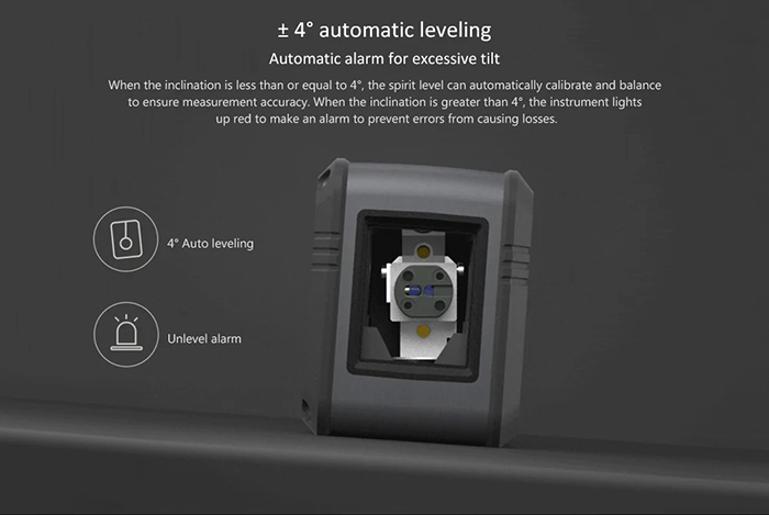 Уровень строительный лазерный Xiaomi AKKU Infrared Laser Level AK311 Gray