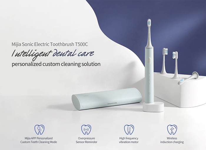 Зубная электрощетка Xiaomi Mijia Sonic Electric Toothbrush T500C White