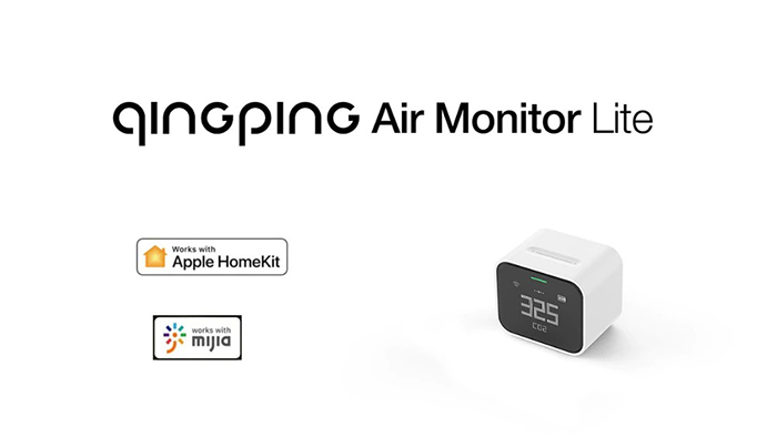 Монитор состояния качества воздуха QingPing: 5 в 1 - датчик СО2, PM2,5, PM10, температура и влажность (IPS экран, Mi home и Apple HomeKit, интеграция в умный дом)