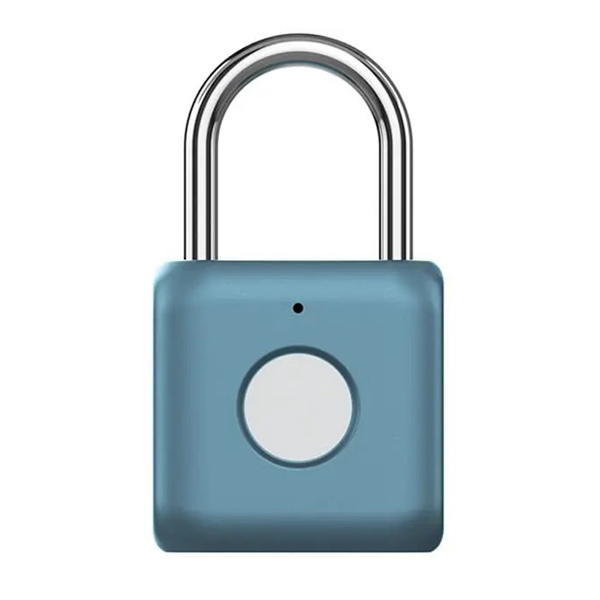 Умный замок Xiaomi Uodi Smart Fingerprint Lock Padlock Kitty синий