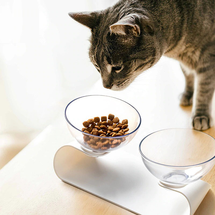 Миска для животных Xiaomi Plastic Pet Double Food Bowl PE001