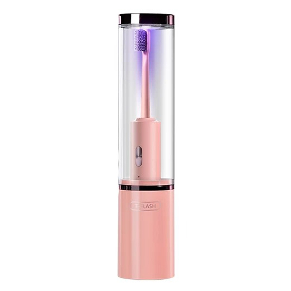 Электрическая зубная щетка со стерилизатором Xiaomi T-Flash UV Sterilization Toothbrush (розовая) Q-05