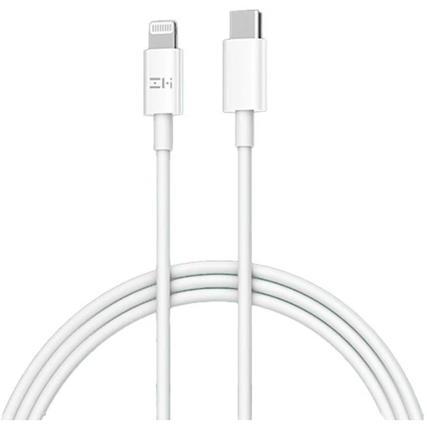 USB-C Кабель Xiaomi ZMI Apple Lightning MFi AL856 150 cm (белый)