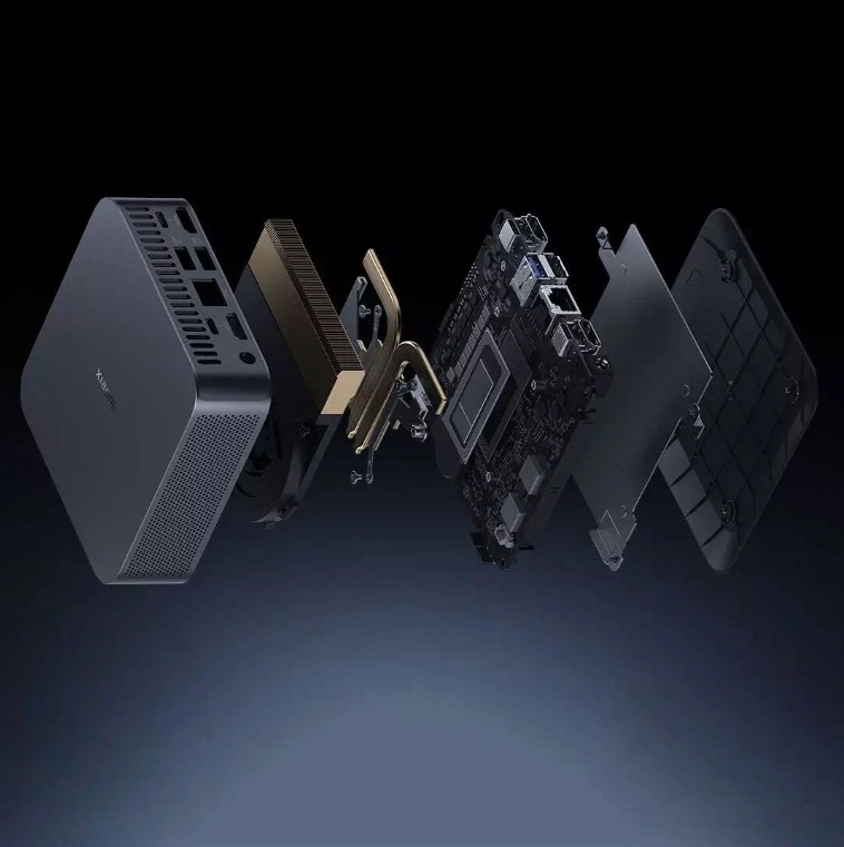 Компьютер Xiaomi Mini Host Black (XM22AL5S) (Intel Corei5-1240P / 16G / 512G / Intel® Iris Xe / Windows 11 Home)