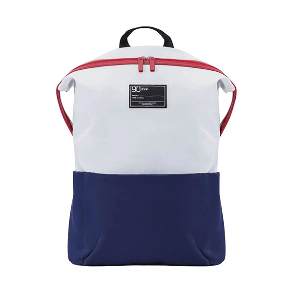 Рюкзак Xiaomi 90 Points Lecturer Leisure Casual Backpack White-Blue (6941413218788)