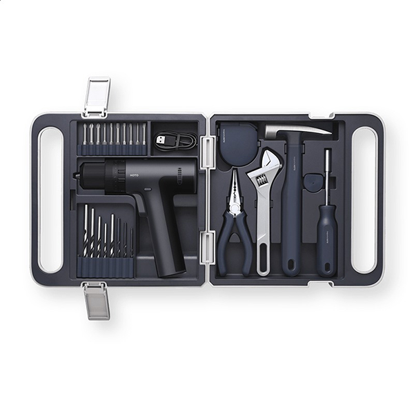 Электрическая дрель-шуруповерт Xiaomi HOTO Manual Tool Set (QWDZGJ002) Gray