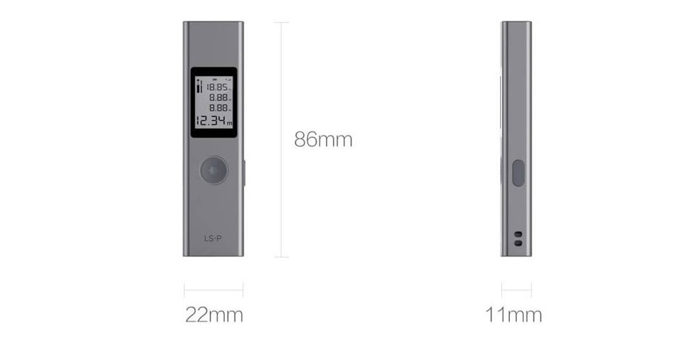 Лазерный дальномер Xiaomi Duka LS-P Laser Range Finder