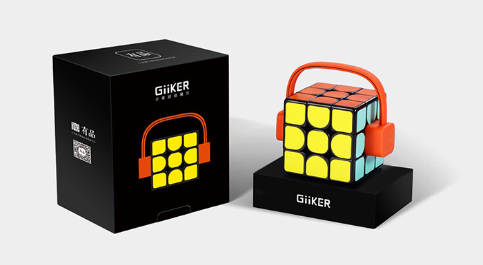 Головоломка Xiaomi 3x3x3 Giiker Super Cube i3 оранжевый
