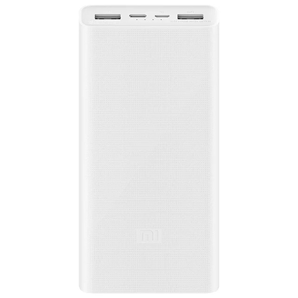 Аккумулятор Xiaomi Mi Power Bank 3 20000 Fast Charge QC3.0 Белый (PLM18ZM)